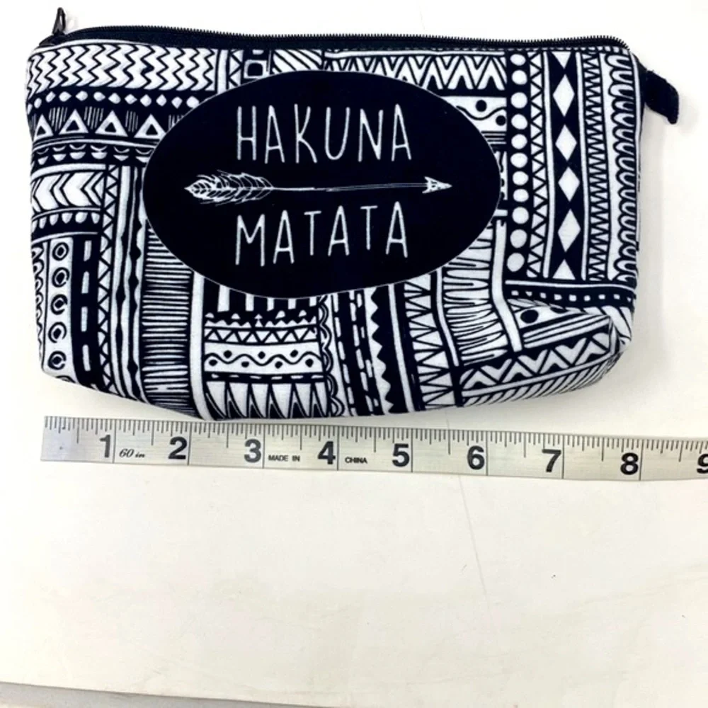 Jom Tokoy Hakuna Matata Makeup Bag Travel Cosmetic Case